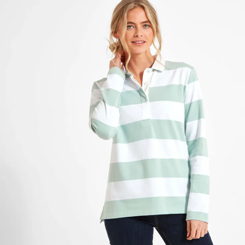 Schoffel St Mawgan Rugby Shirt - Mint/White-1