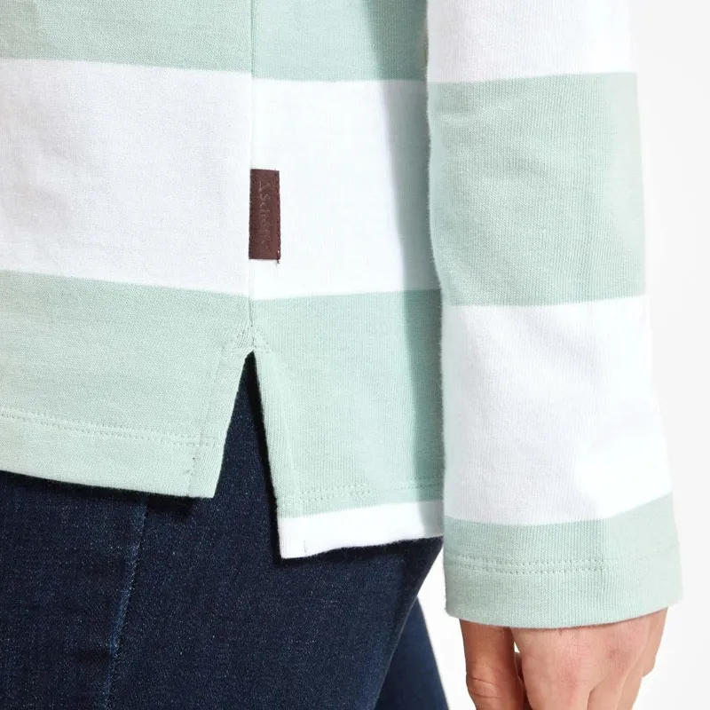Schoffel St Mawgan Rugby Shirt - Mint/White-4