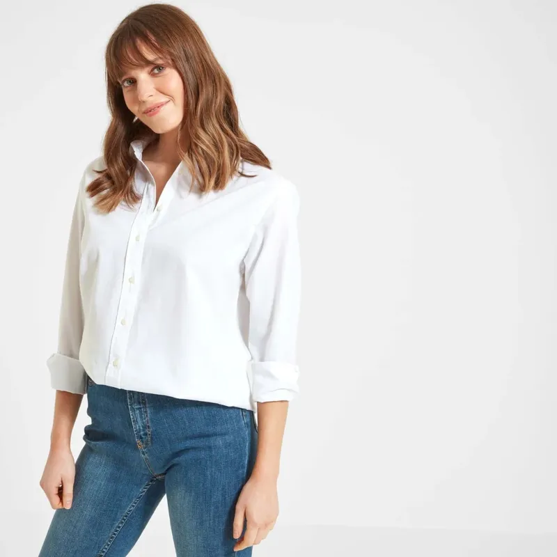 Schoffel Walberswick Cotton Shirt - White-2